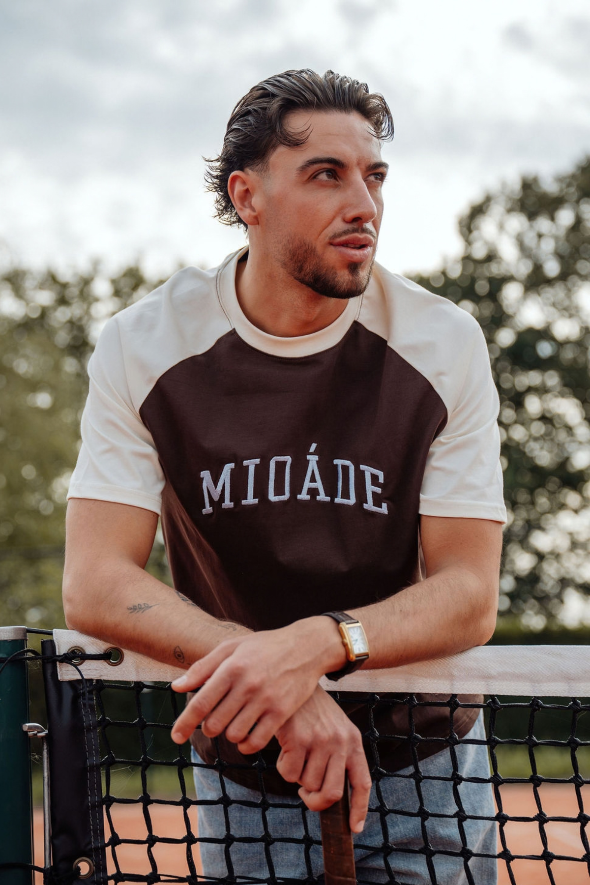 RAGLAN T-SHIRT BROWN