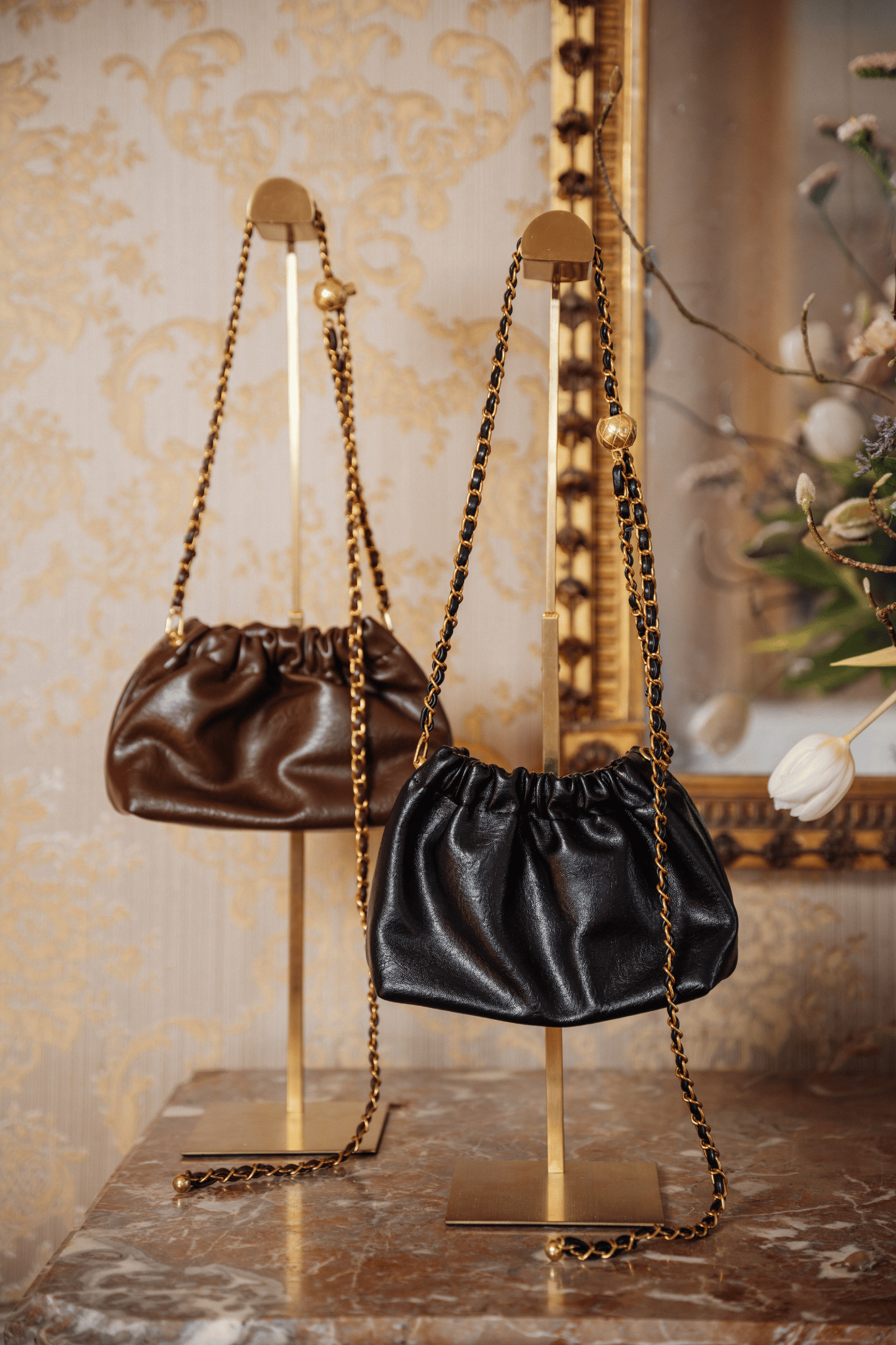 CROSSBODY BAG · BROWN
