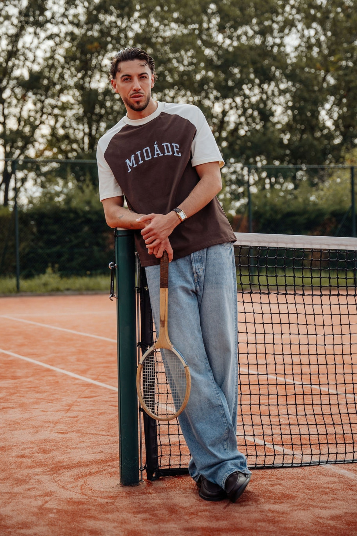 RAGLAN T-SHIRT BROWN