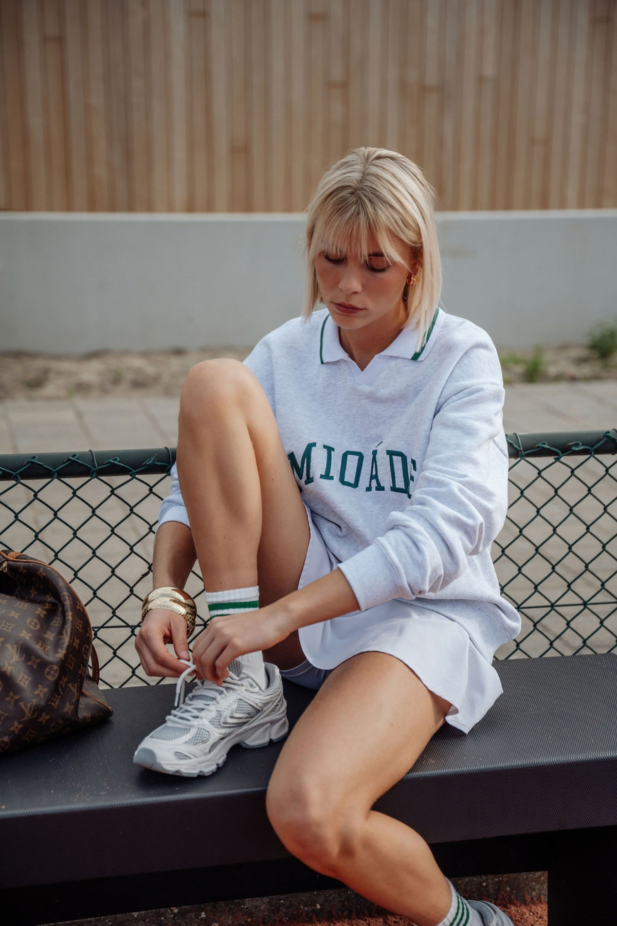 POLO SWEATER GREY