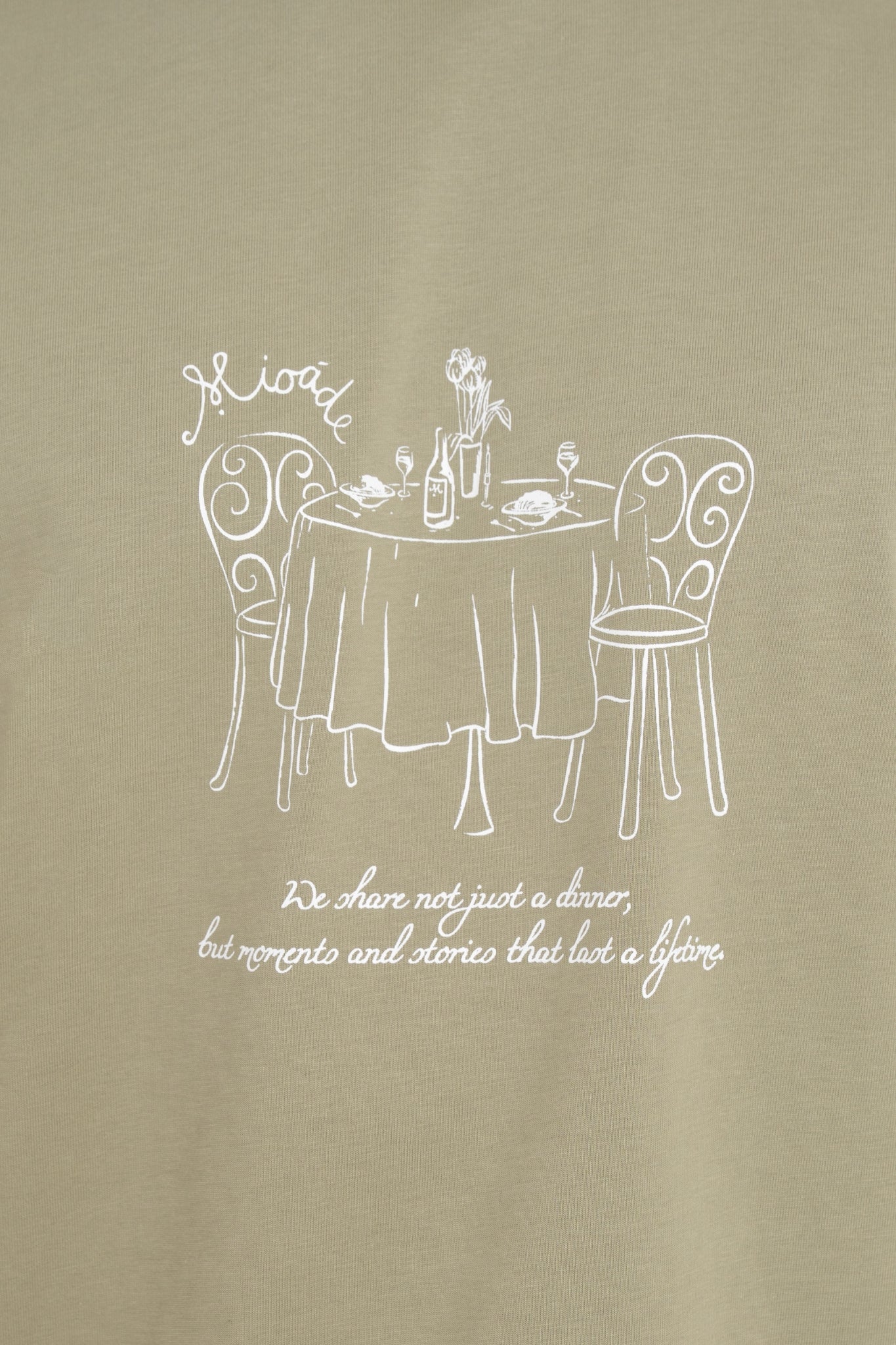 DINING T-SHIRT GREEN
