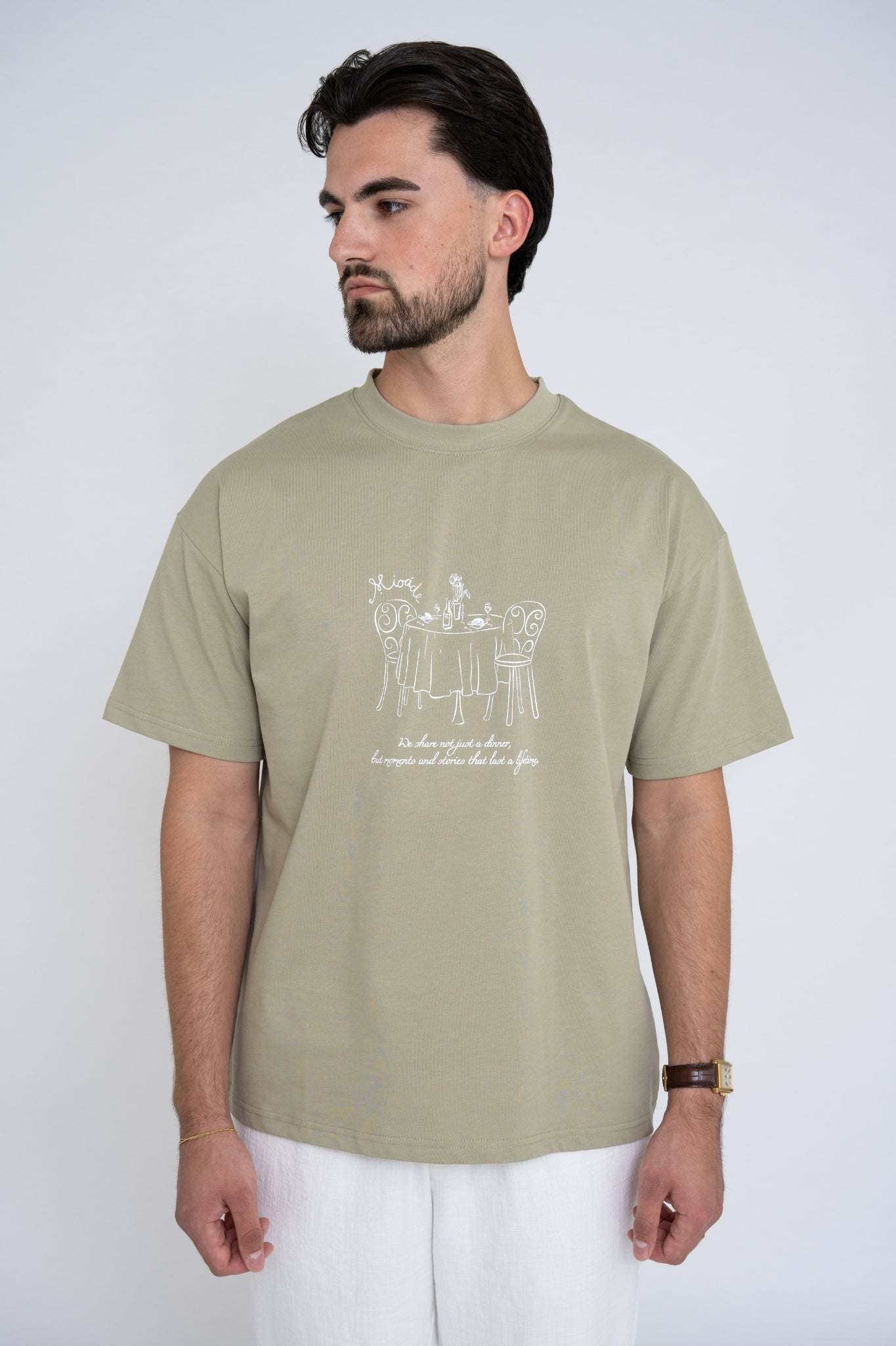 DINING T-SHIRT GREEN