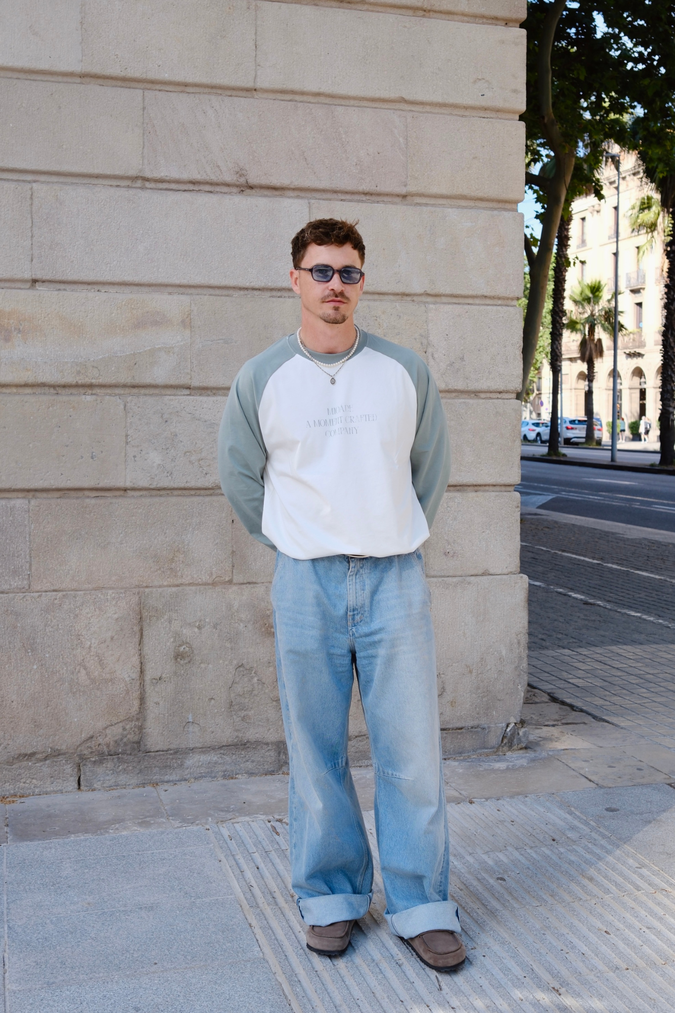 RAGLAN LONGSLEEVE WHITE SAGE