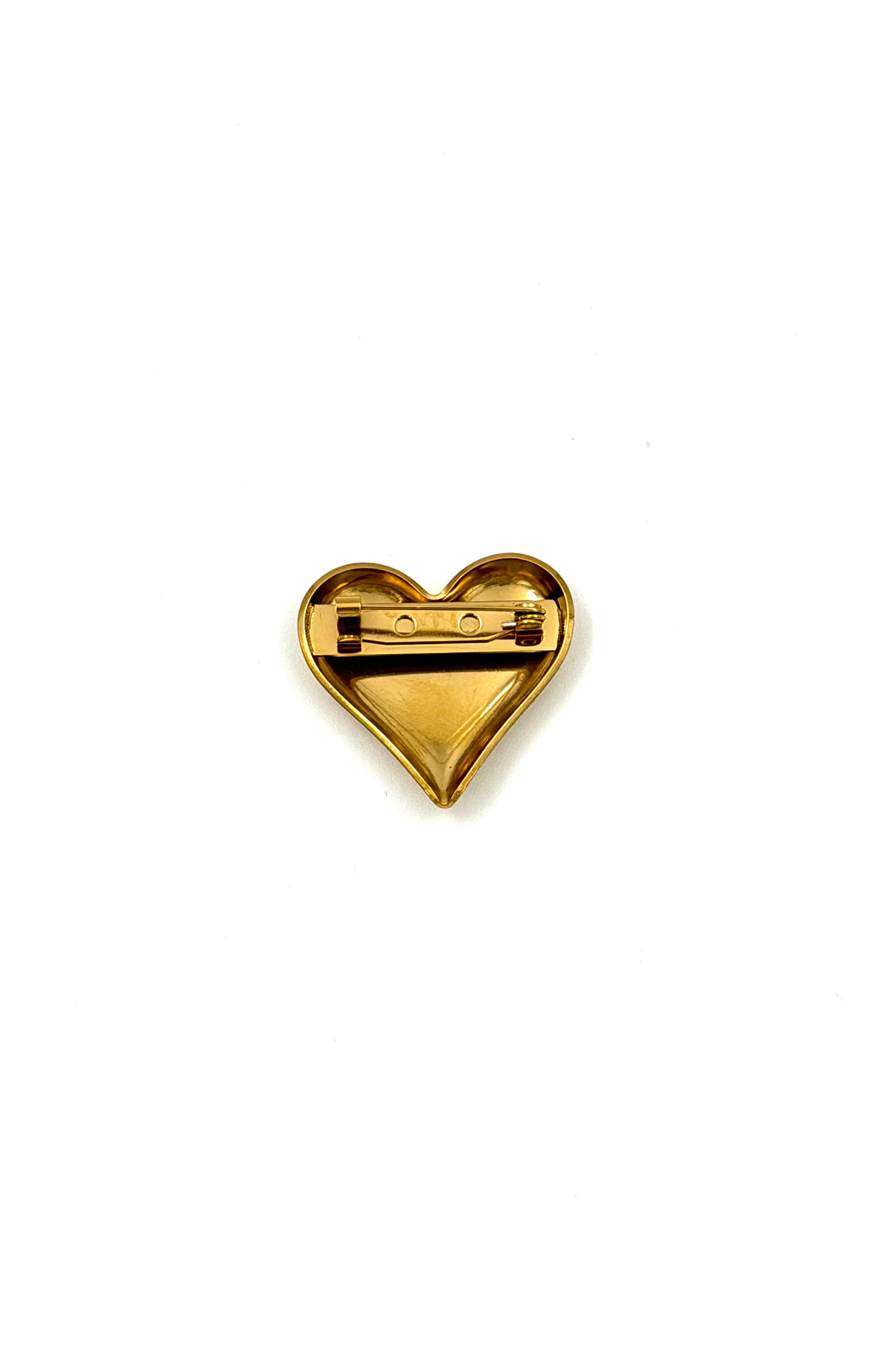 HEART BROCHE GOLD