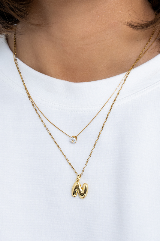 INITIAL NECKLACE BUBBLE