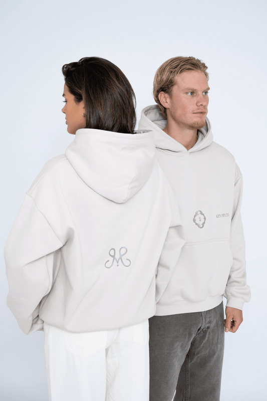 KEY MOMENTS HOODIE BEIGE