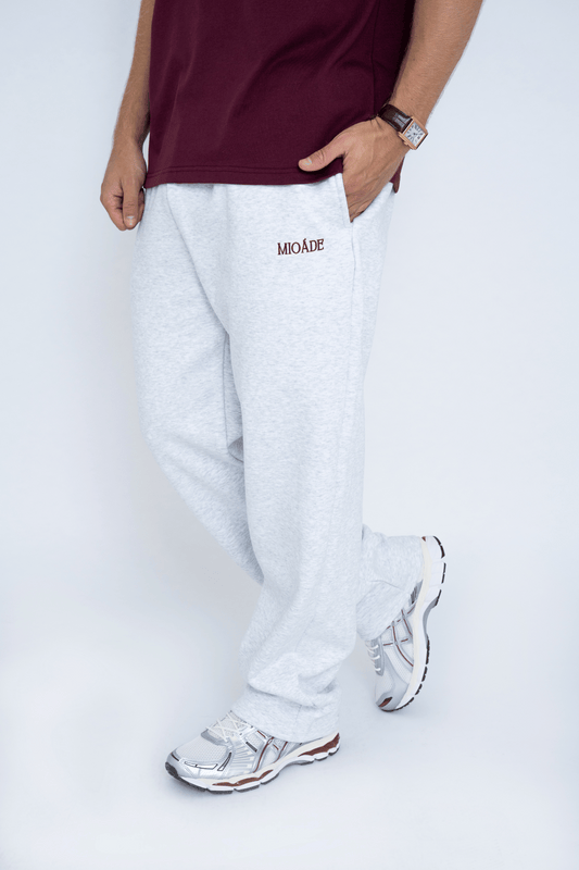 LOGO SWEATPANTS GREY