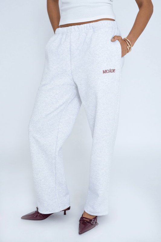 LOGO SWEATPANTS GREY