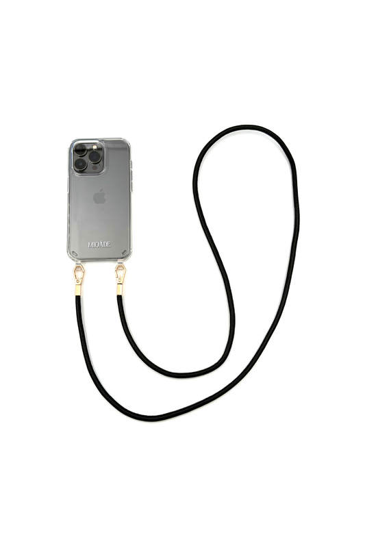 LONG PHONE CORD BLACK