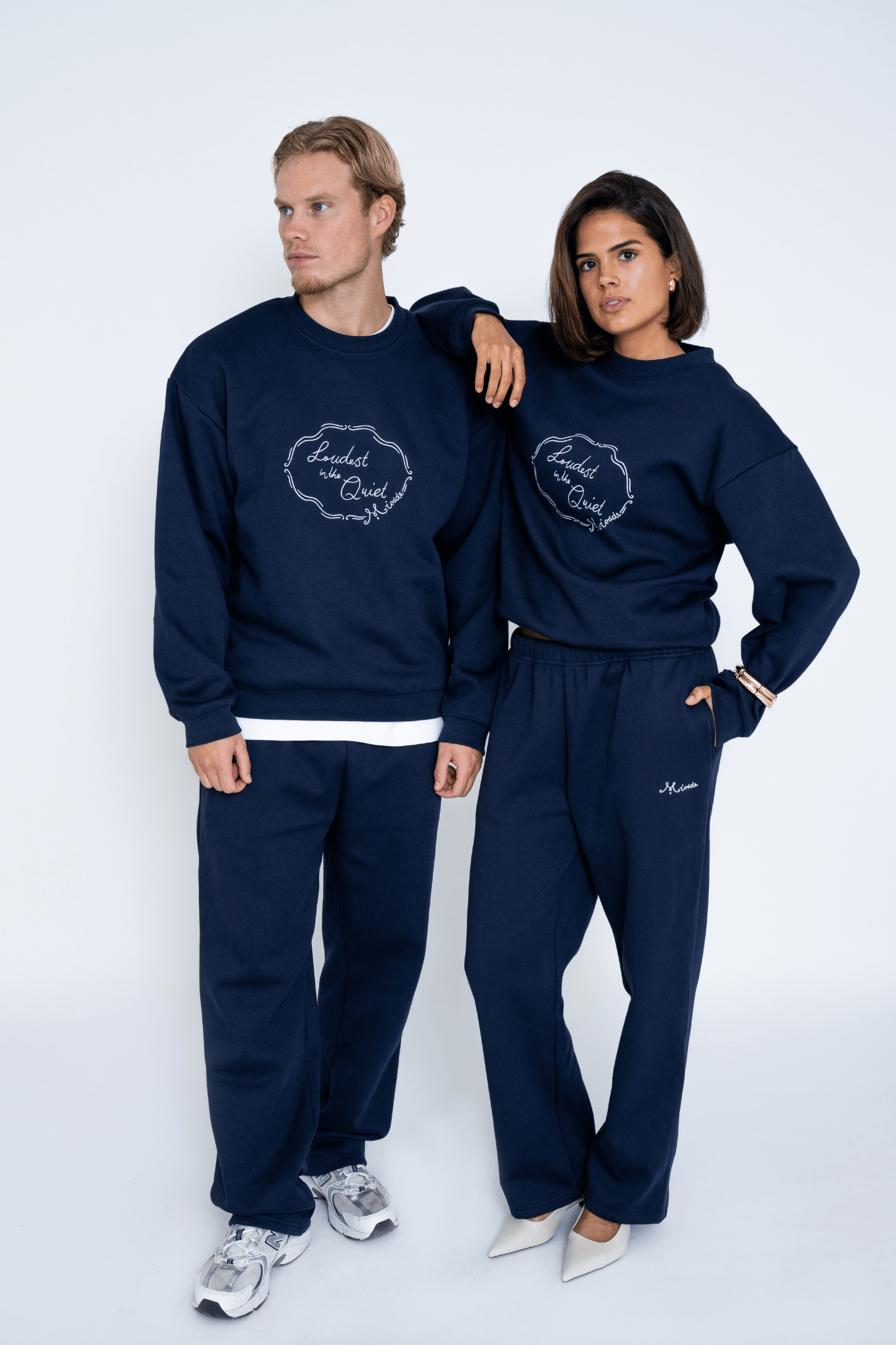 LOUDEST CREWNECK NAVY