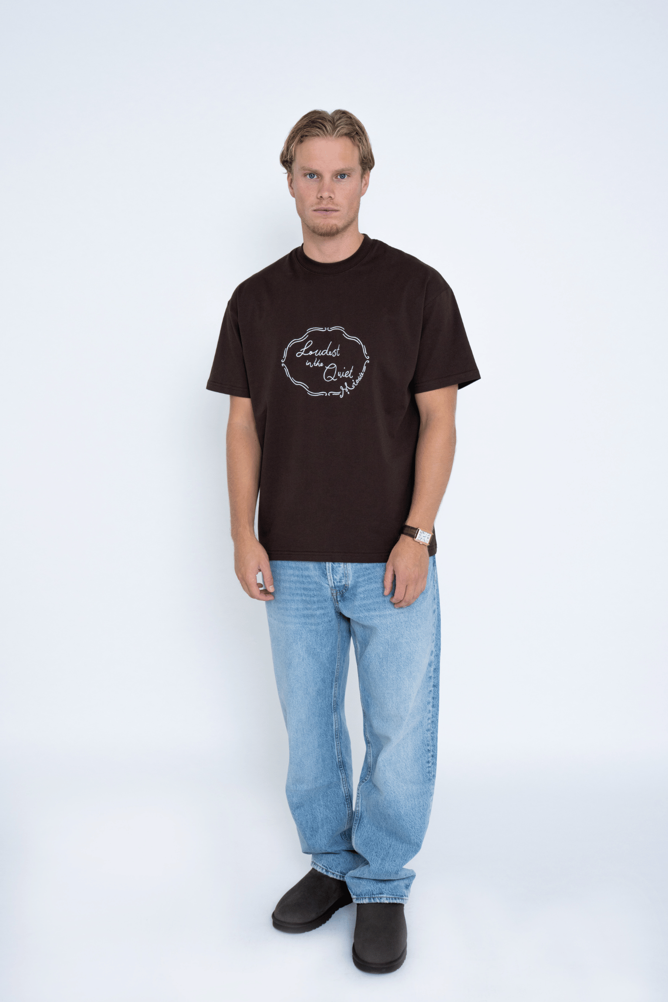 LOUDEST T-SHIRT BROWN