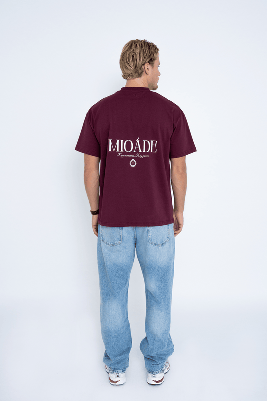 MIOÁDE T-SHIRT BORDEAUX
