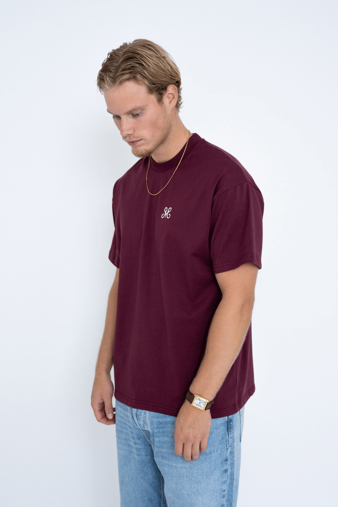 MIOÁDE T-SHIRT BORDEAUX