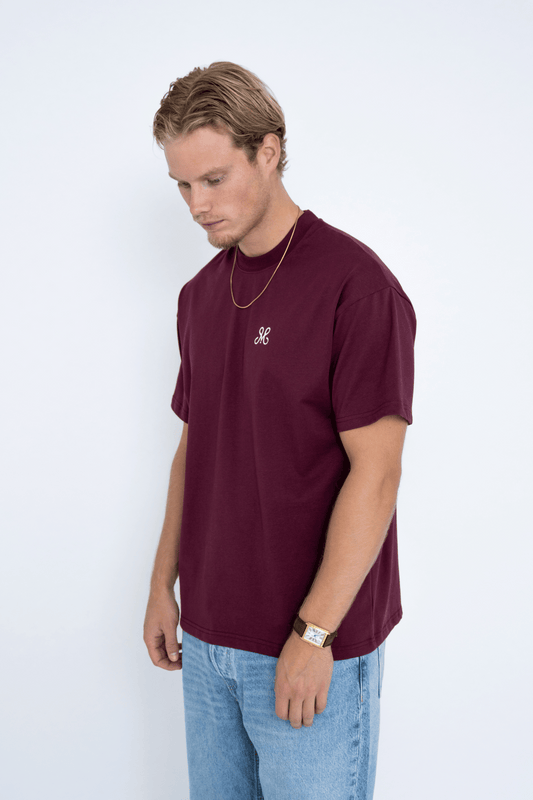 MIOÁDE T-SHIRT BORDEAUX