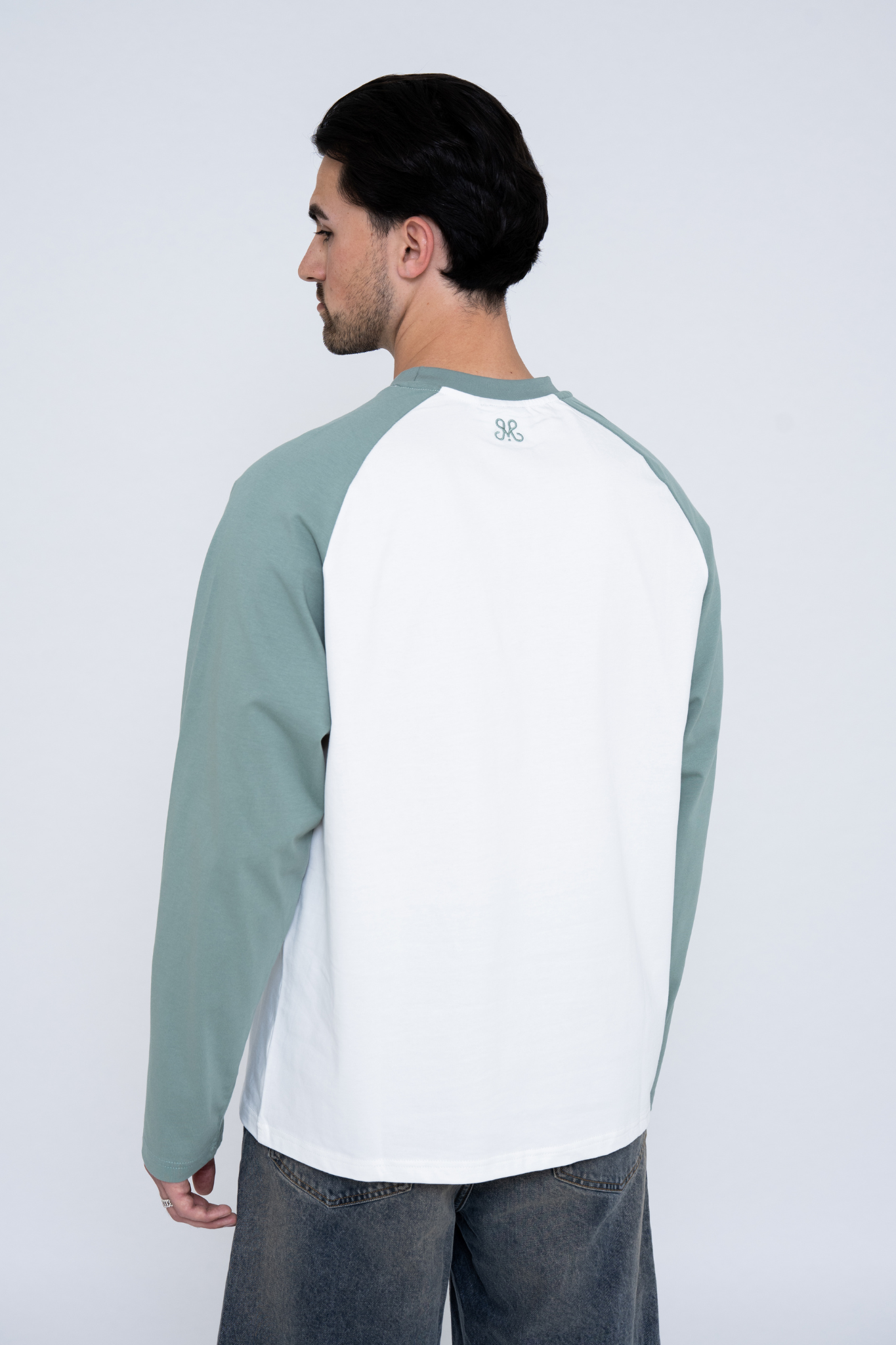 RAGLAN LONGSLEEVE WHITE SAGE