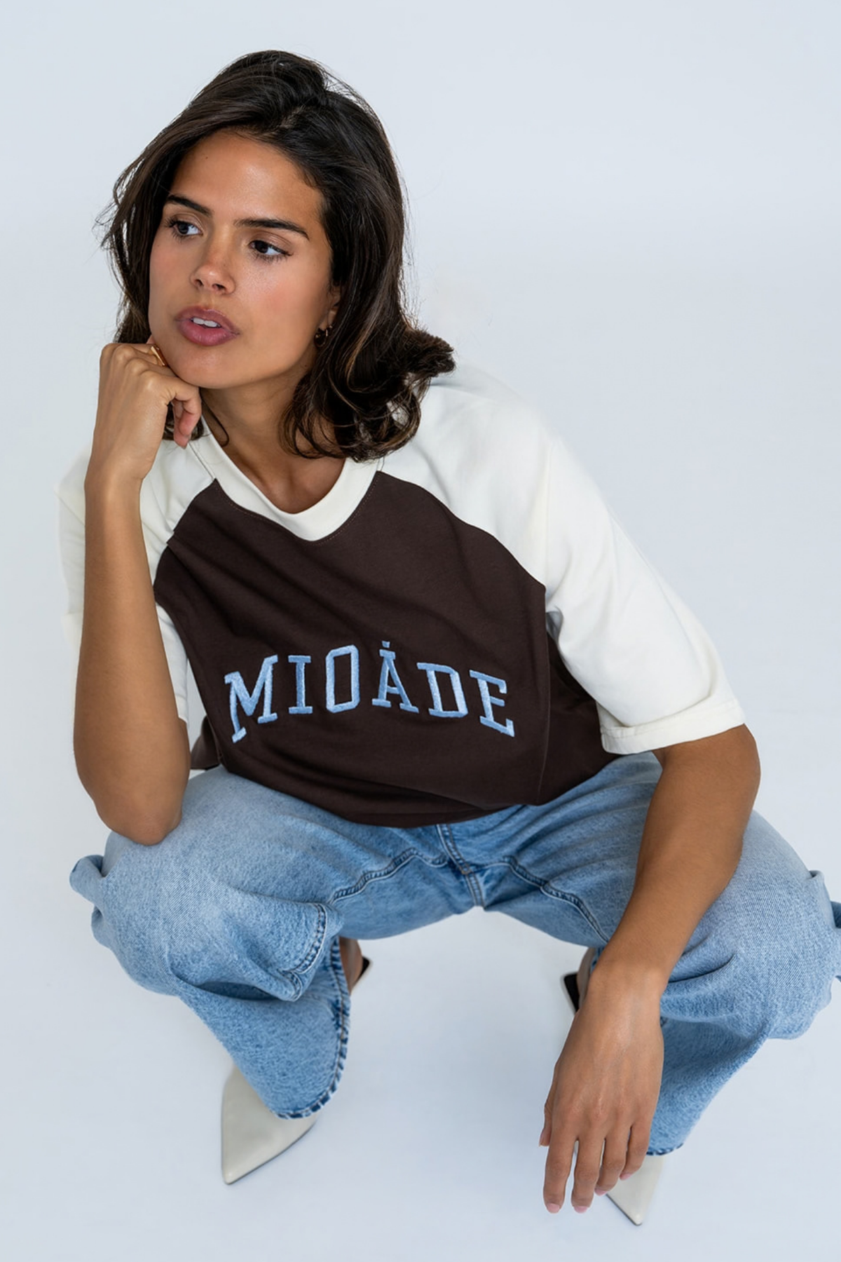 RAGLAN T-SHIRT BROWN