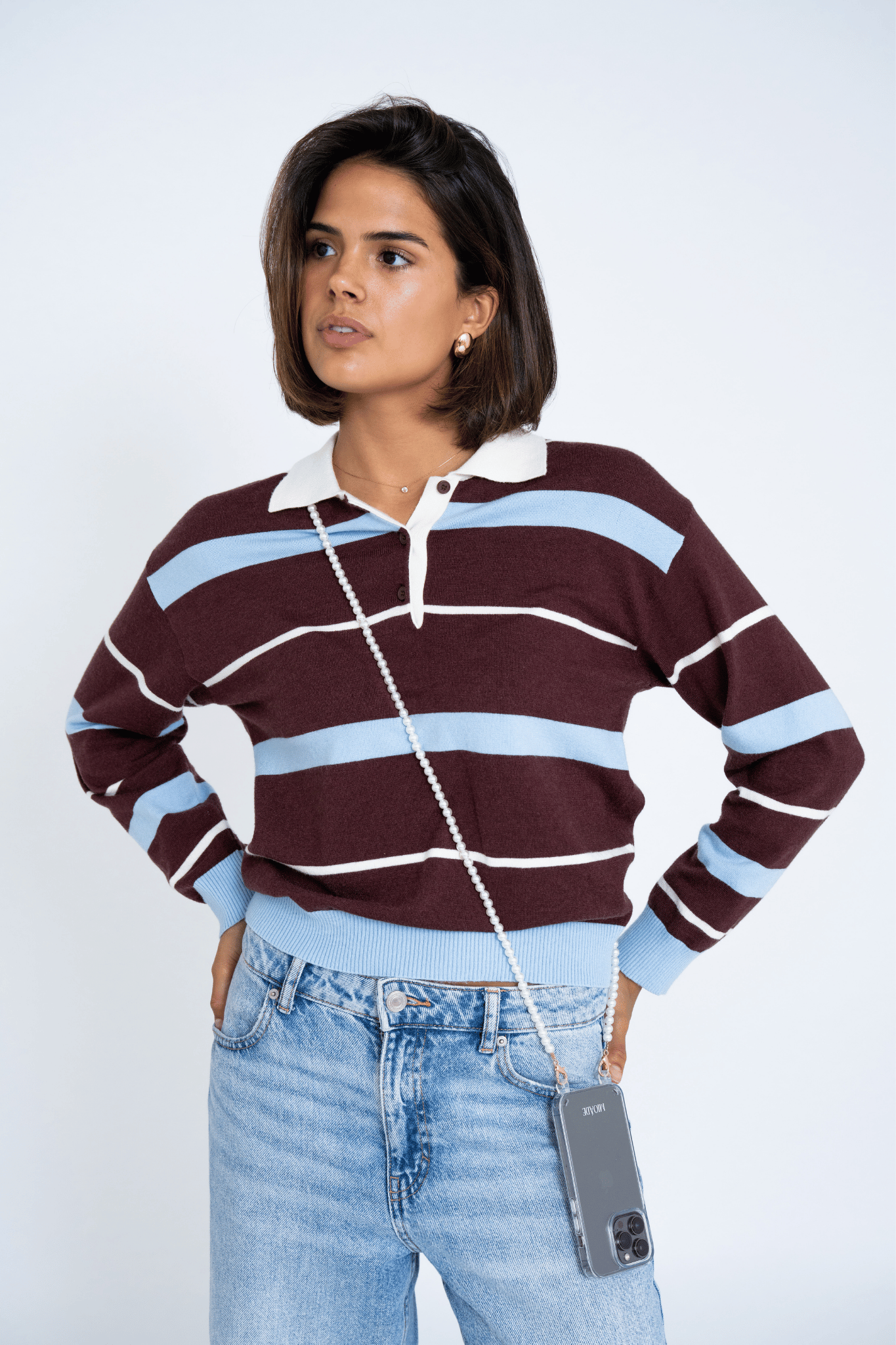 STRIPED POLO MULTICOLOR