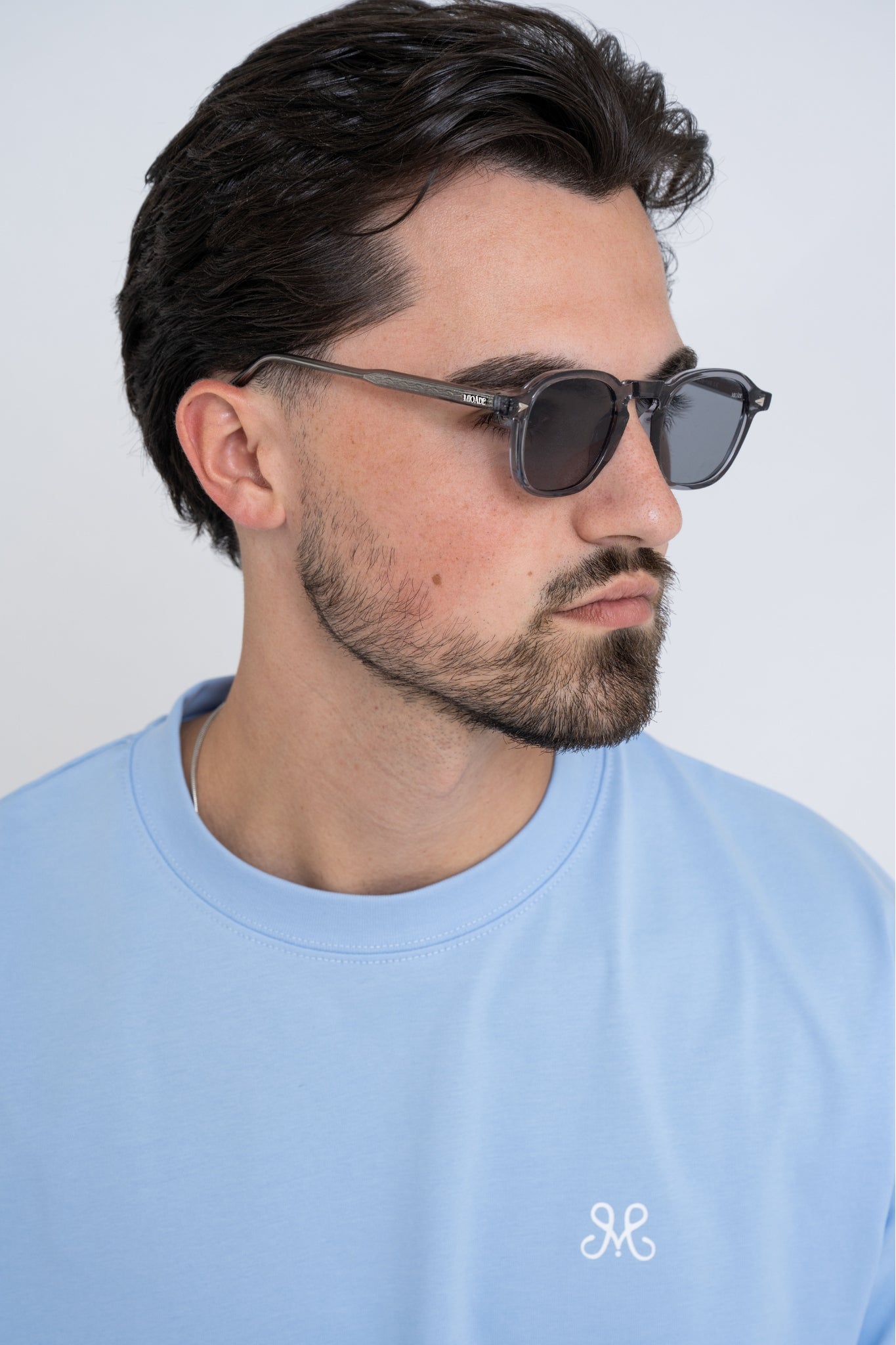 TRANSPARENT SUNGLASSES GREY