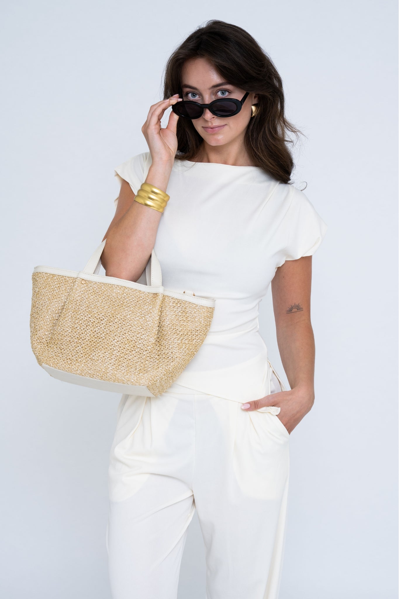 TWO-PIECE SET OFF WHITE