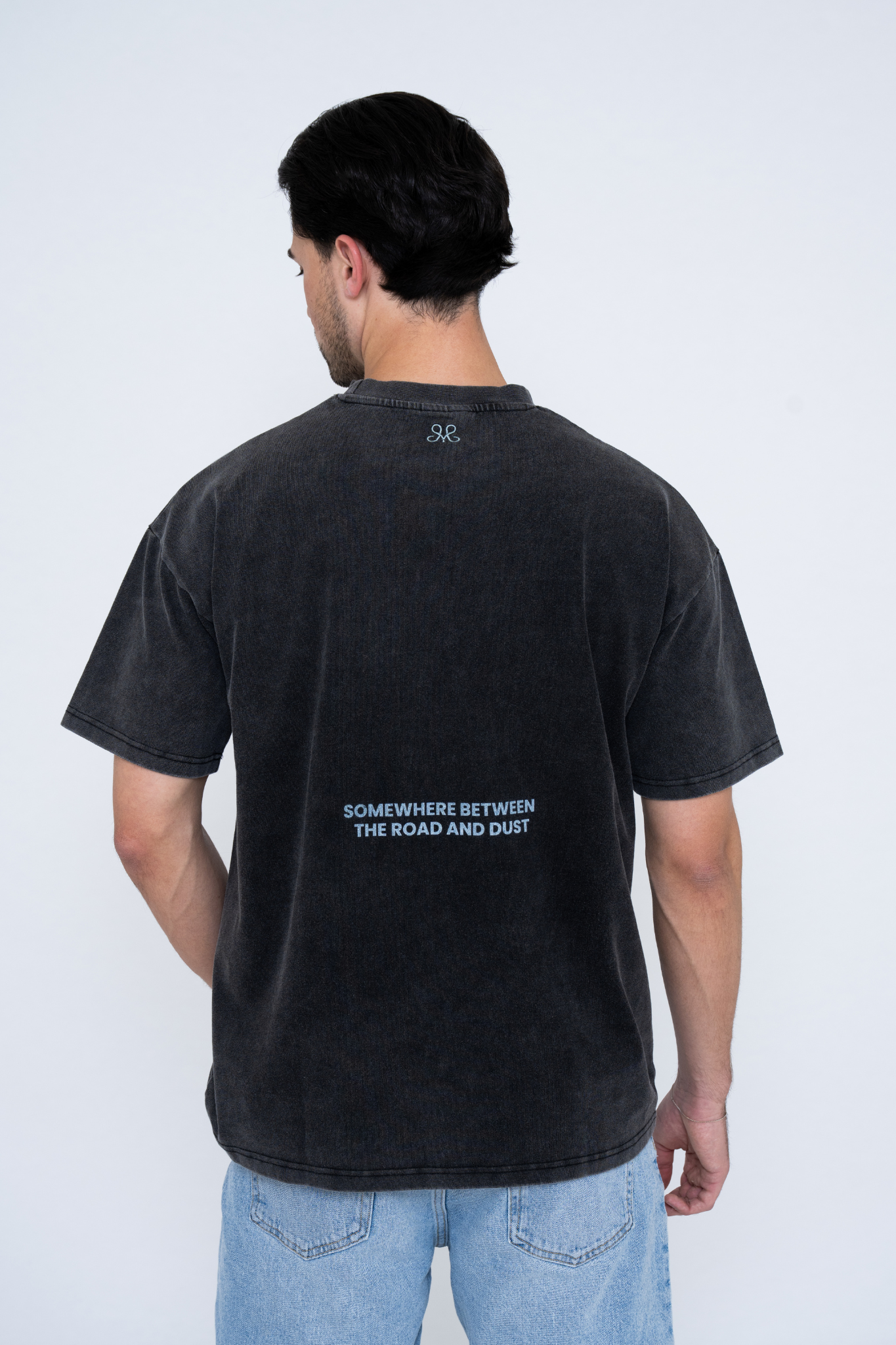 ANGEL T-SHIRT WASHED BLACK