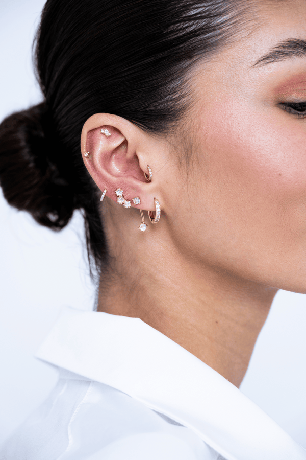 CELESTIAL ARC STUD GOLD