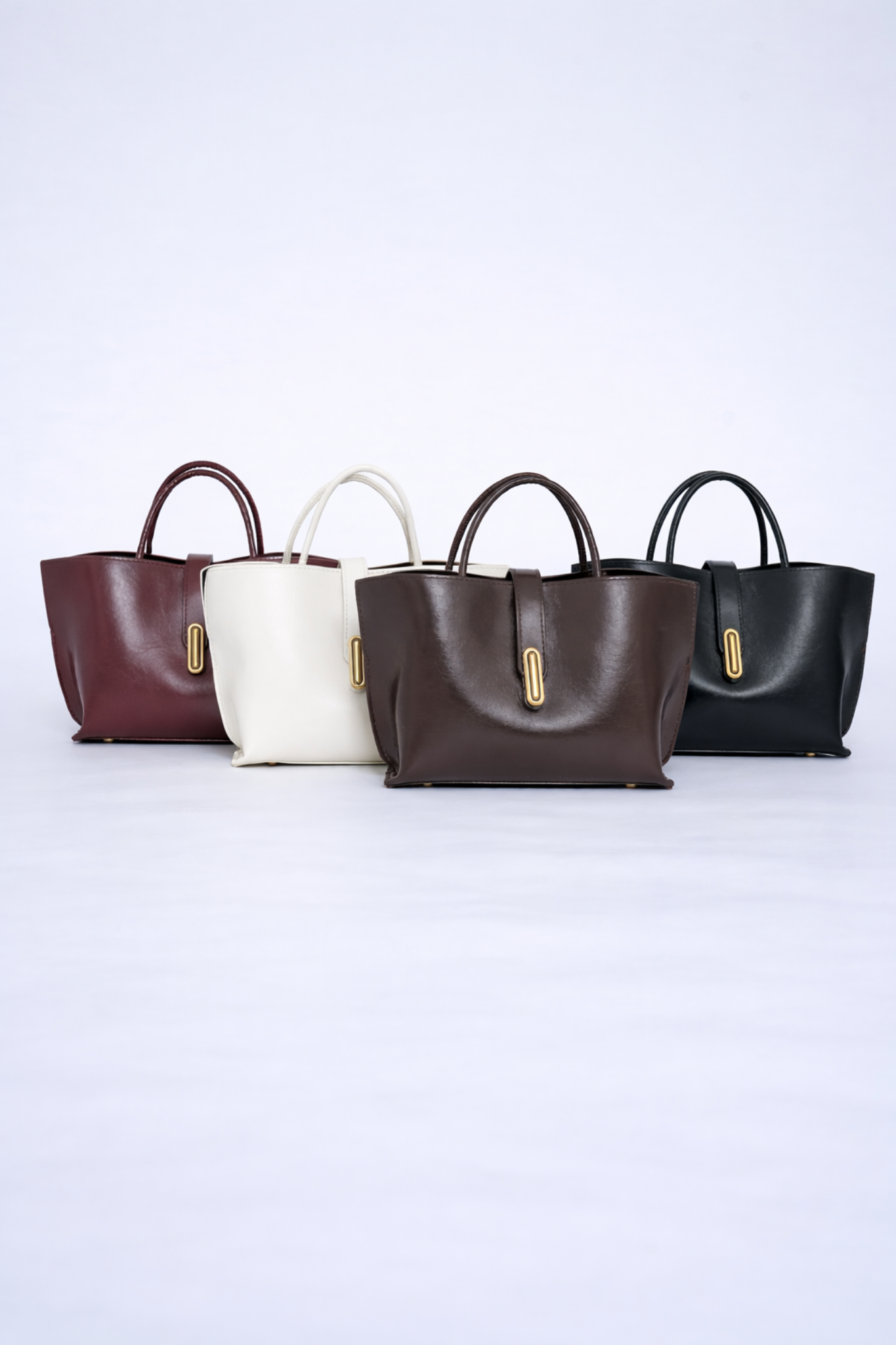 CLASSIC STRUCTURED BAG BROWN