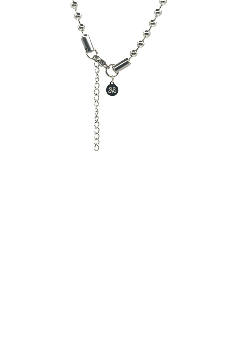 DOTS NECKLACE SILVER