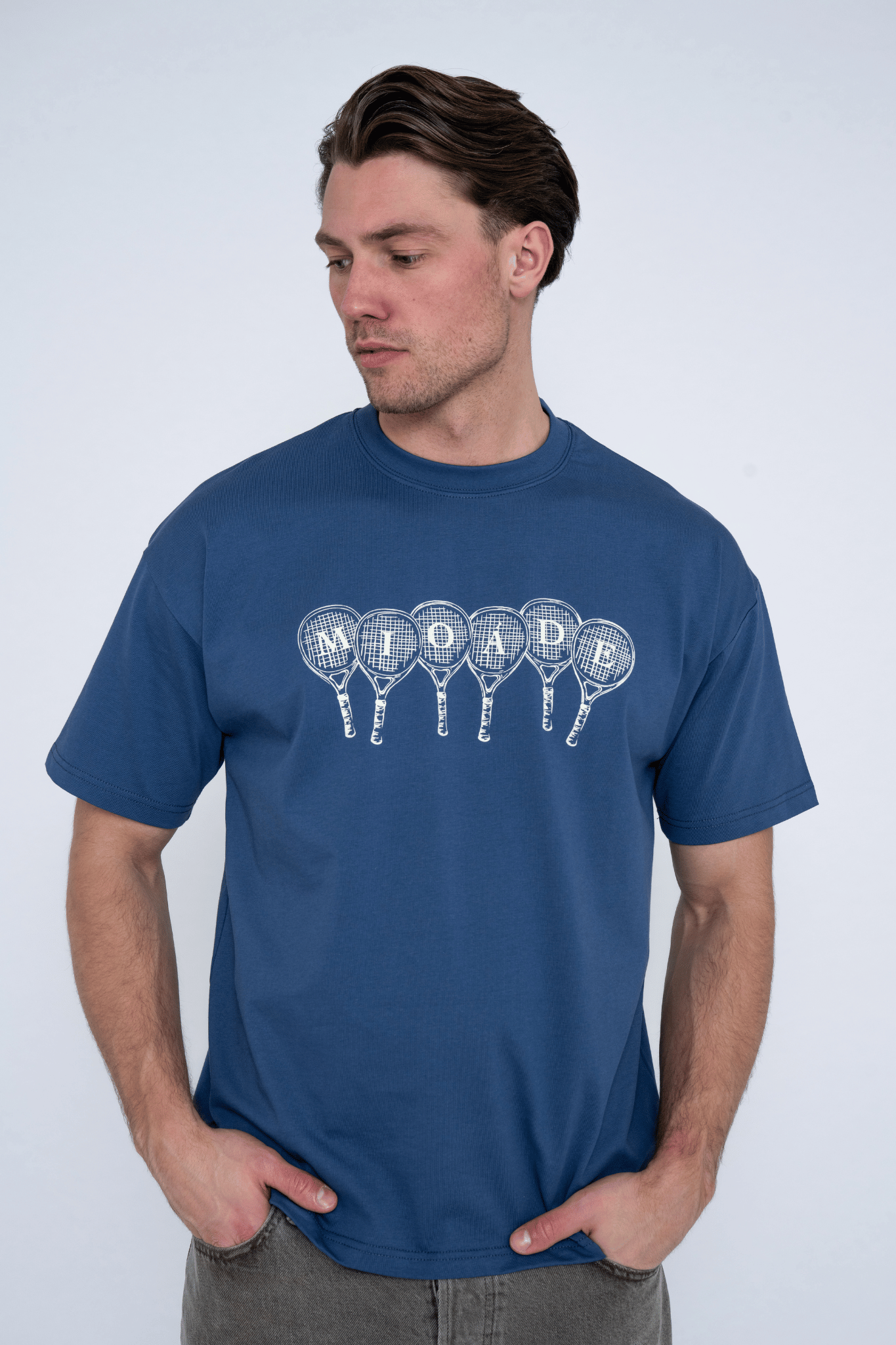RACKET T-SHIRT BLUE