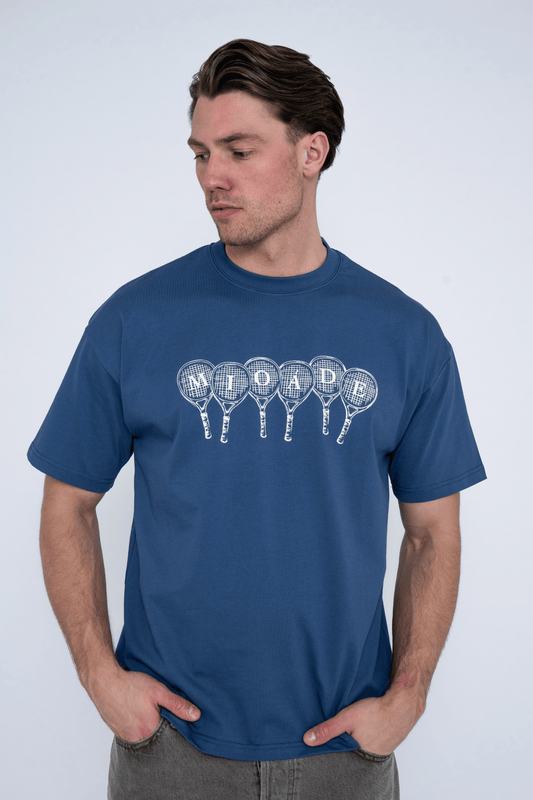 RACKET T-SHIRT BLUE