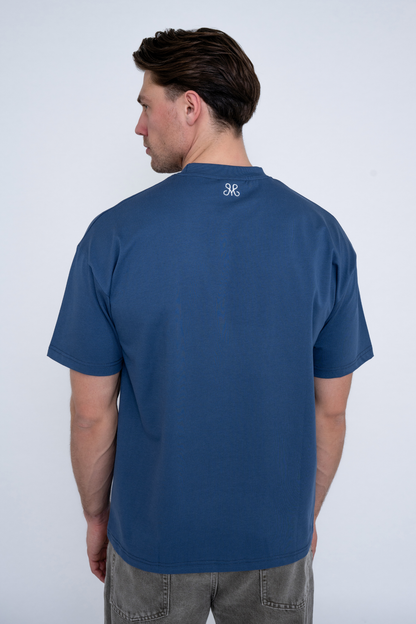 RACKET T-SHIRT BLUE