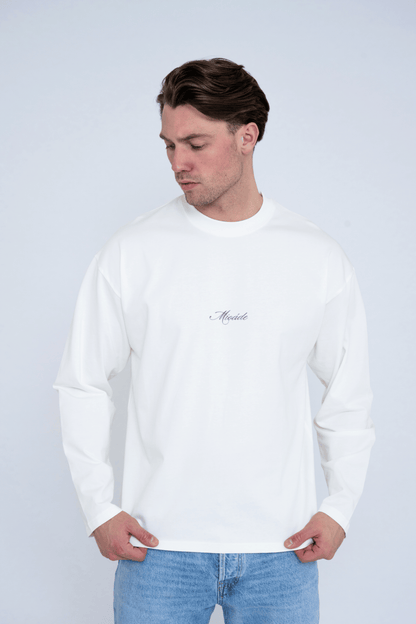 SCRIPT LONGSLEEVE CREAM
