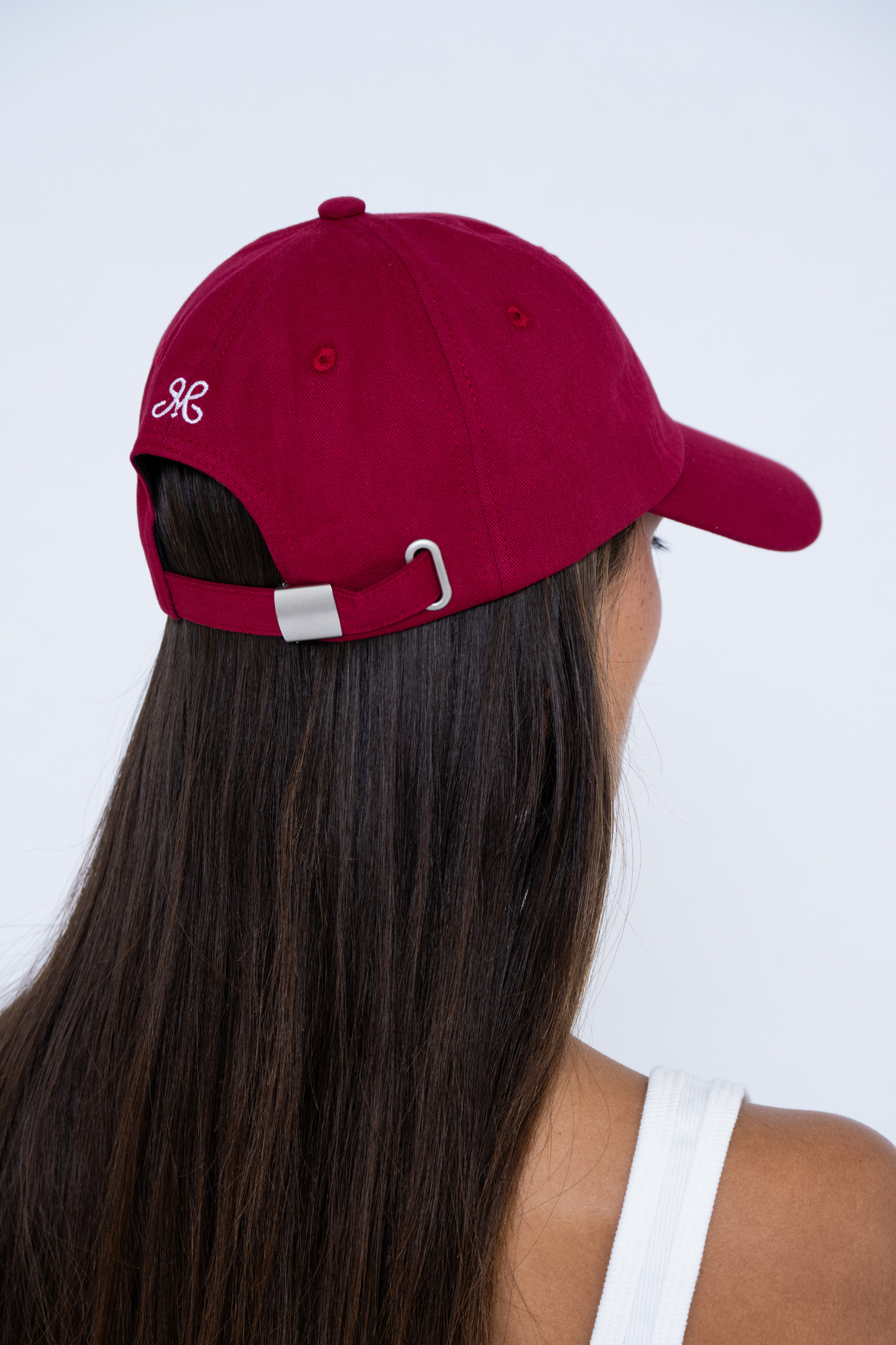 SCRIPT CAP RED