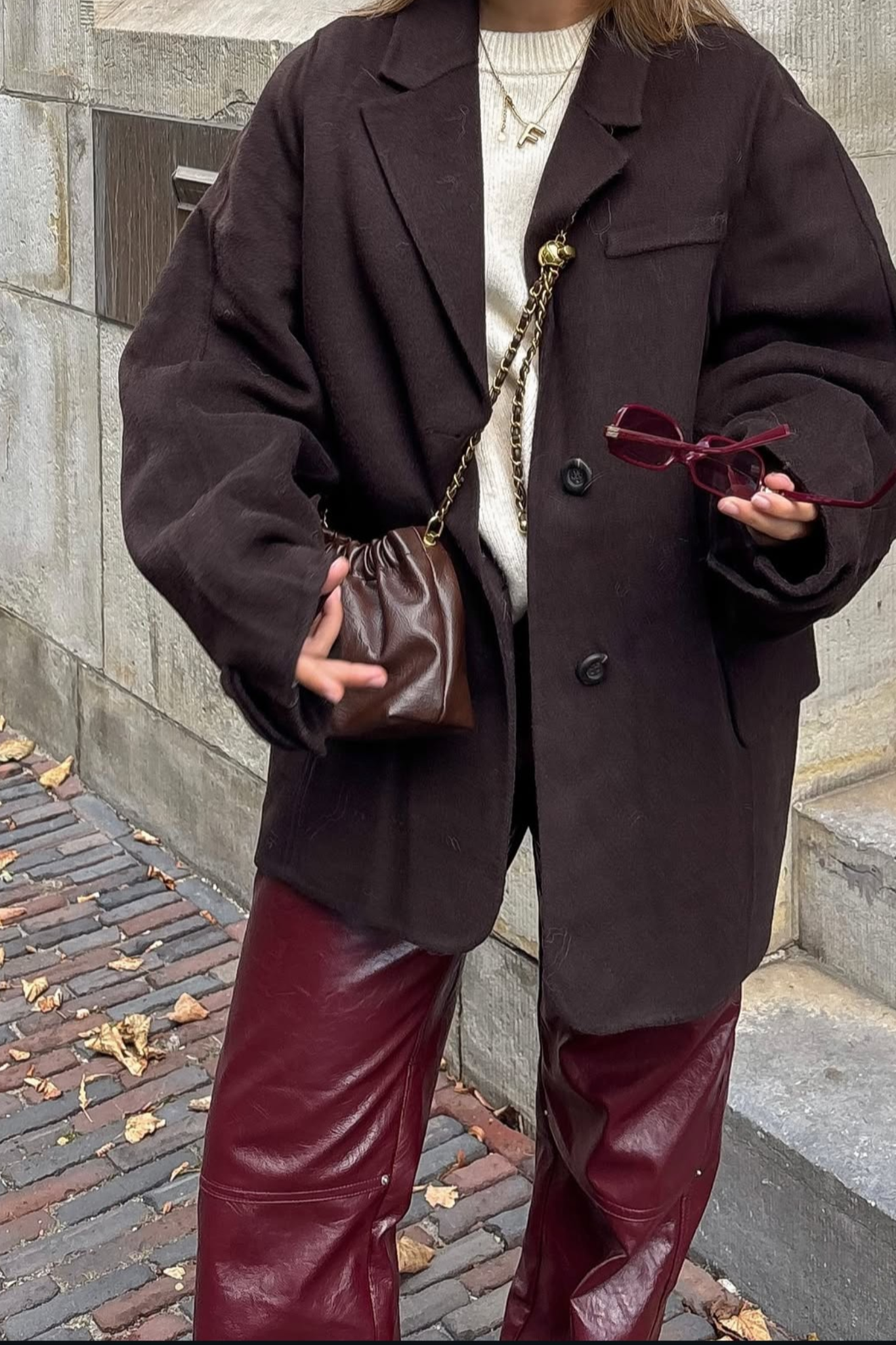 CROSSBODY BAG · BROWN