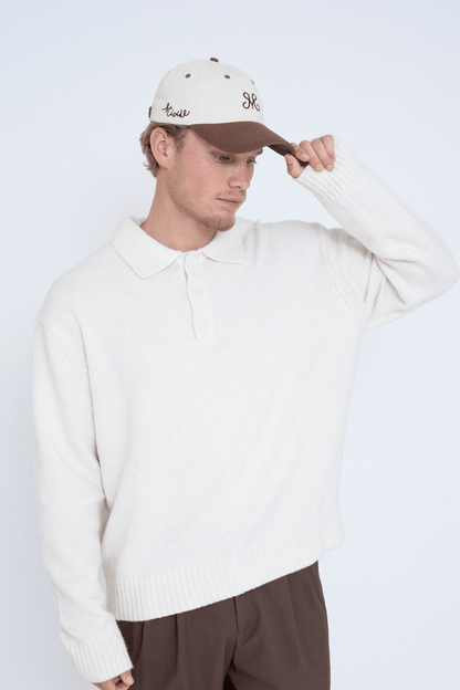 ICON CAP BEIGE BROWN