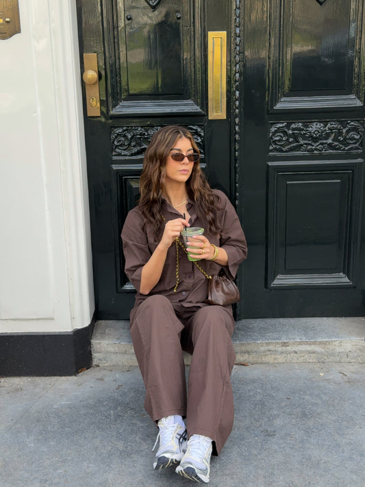 CROSSBODY BAG BROWN