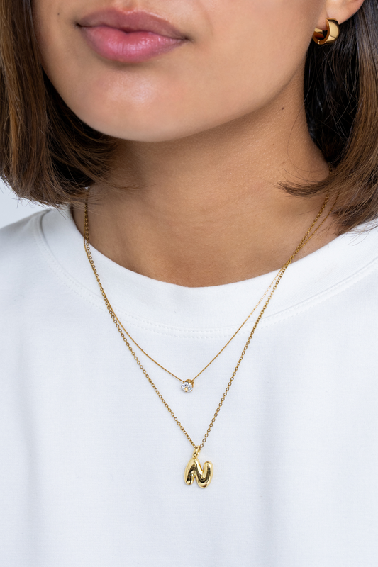 INITIAL NECKLACE BUBBLE