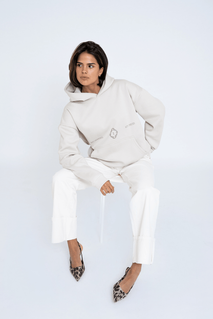KEY MOMENTS HOODIE BEIGE