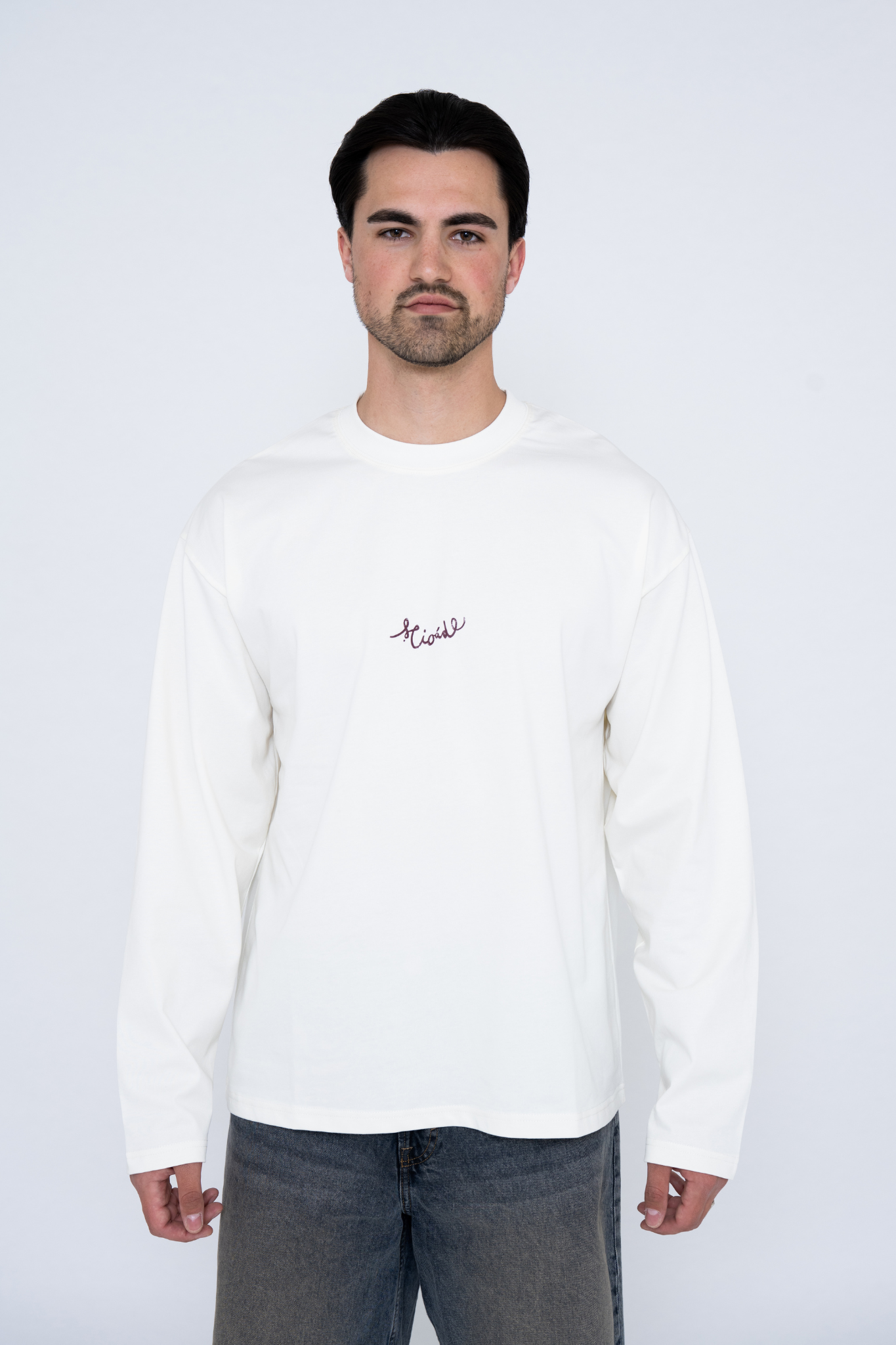 MONOGRAM LONGSLEEVE WHITE