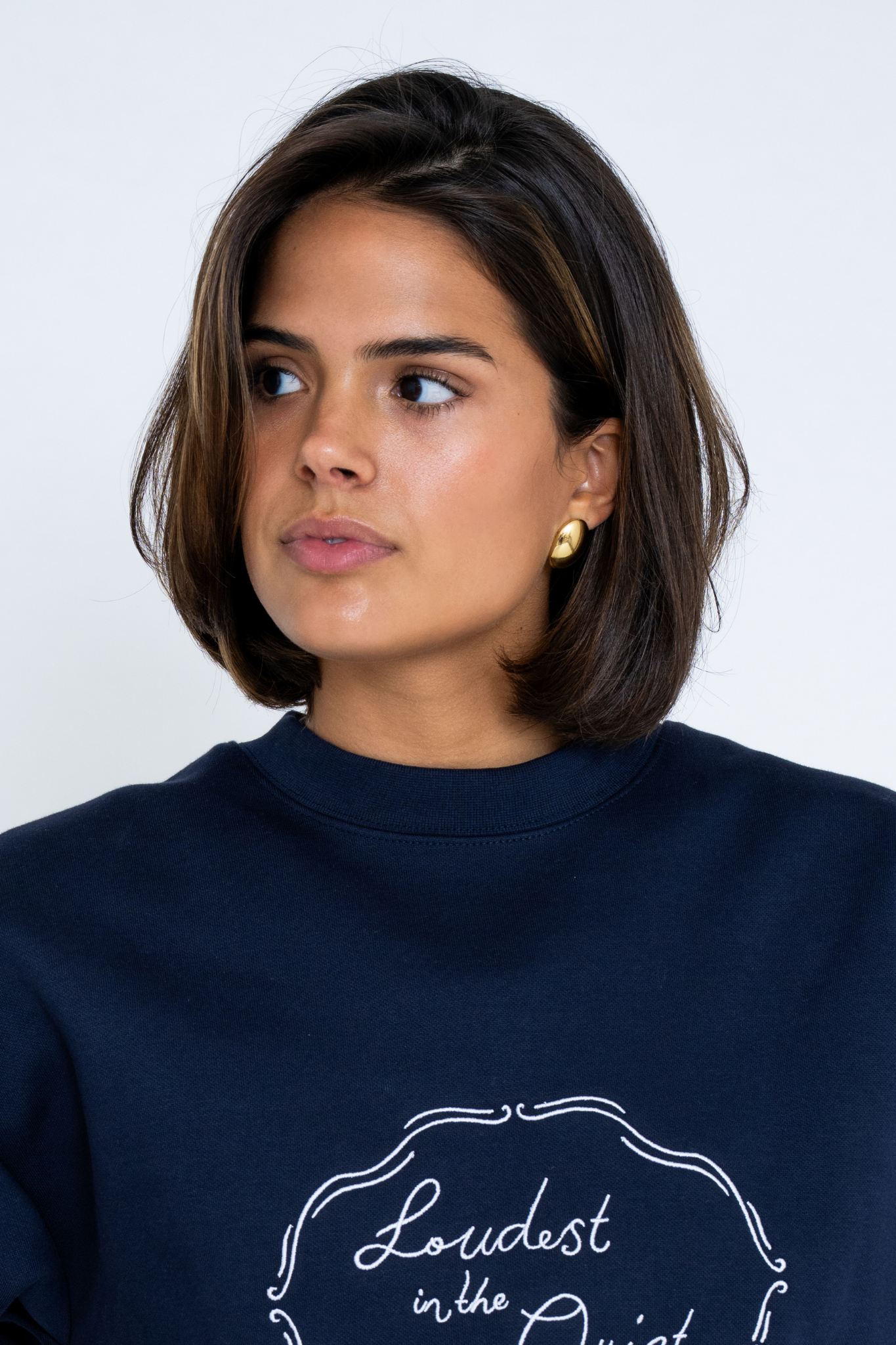 OVAL EARRINGS GOLD