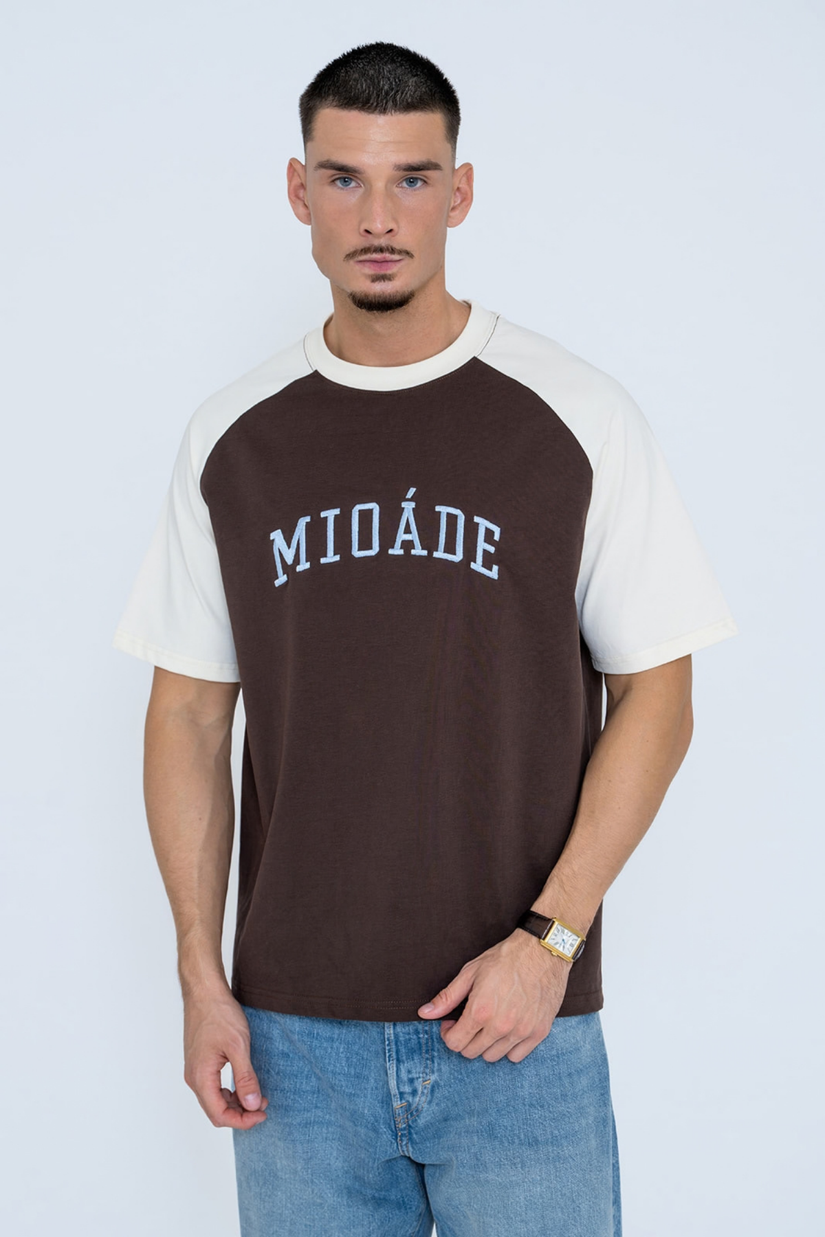 RAGLAN T-SHIRT BROWN