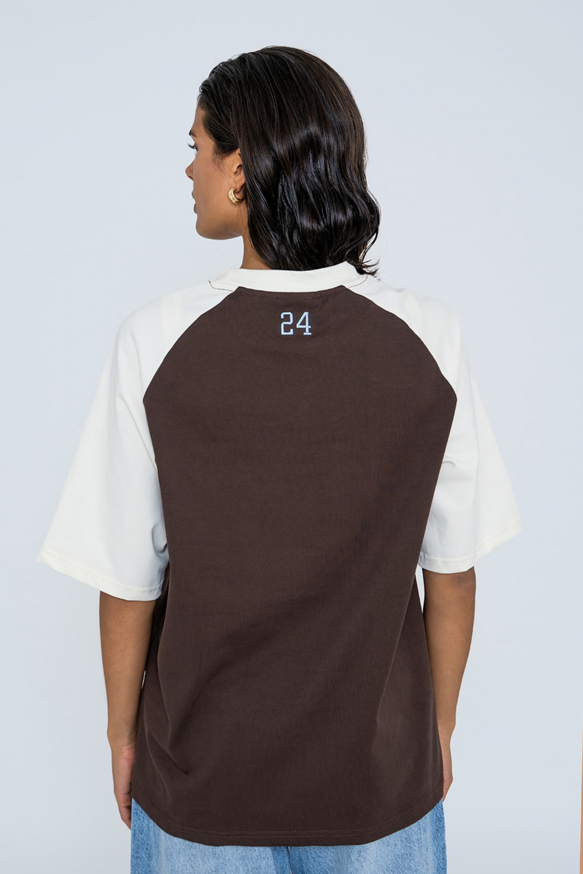 RAGLAN T-SHIRT BROWN