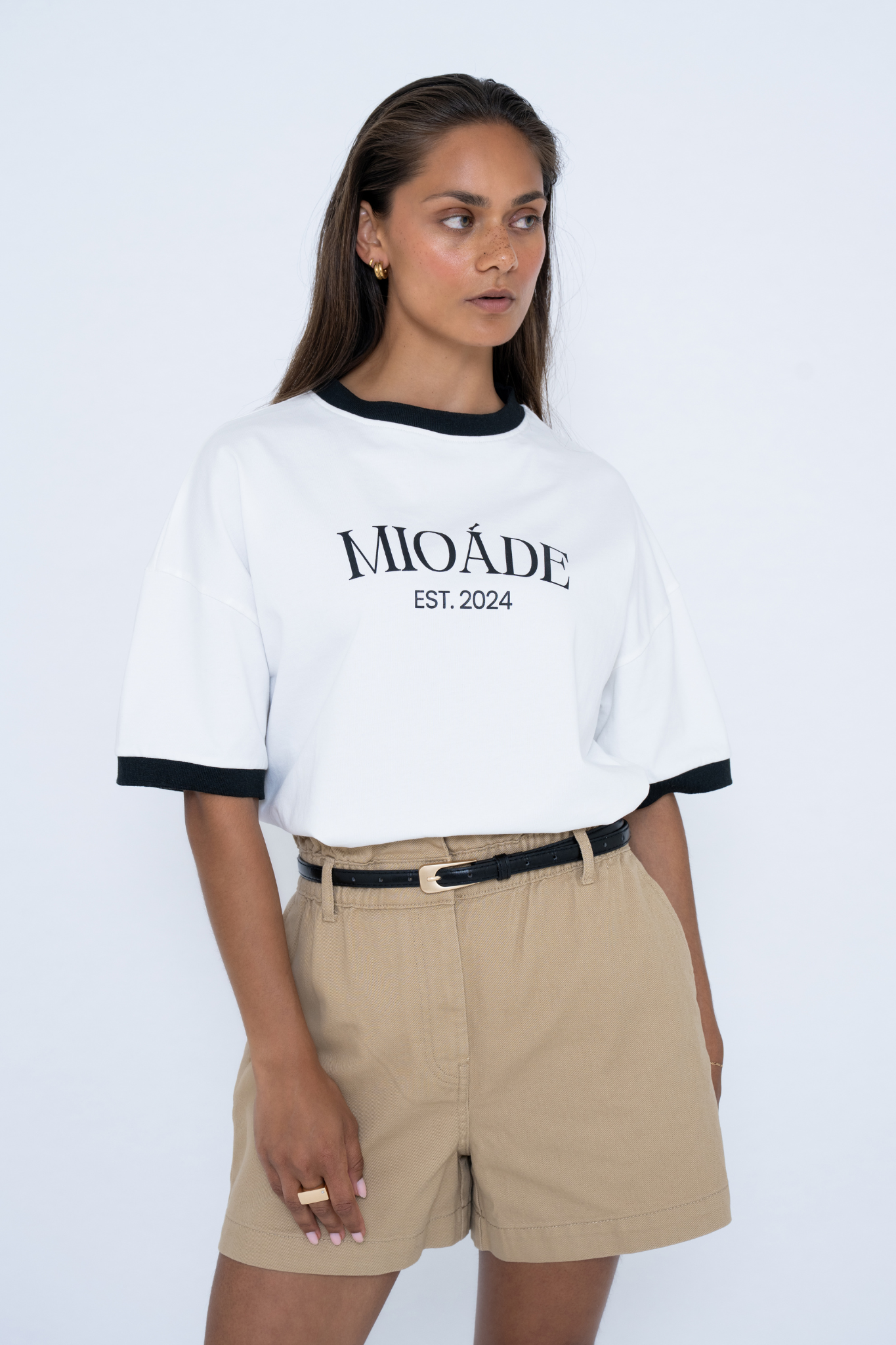 RINGER T-SHIRT WHITE