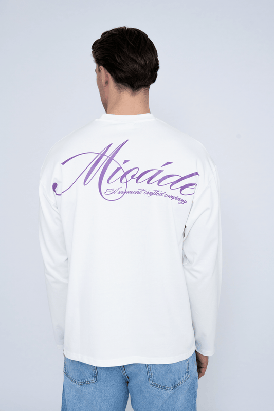 SCRIPT LONGSLEEVE CREAM