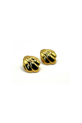SHELL EARRINGS GOLD