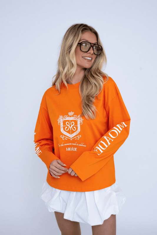 SHIELD LONGSLEEVE ORANGE