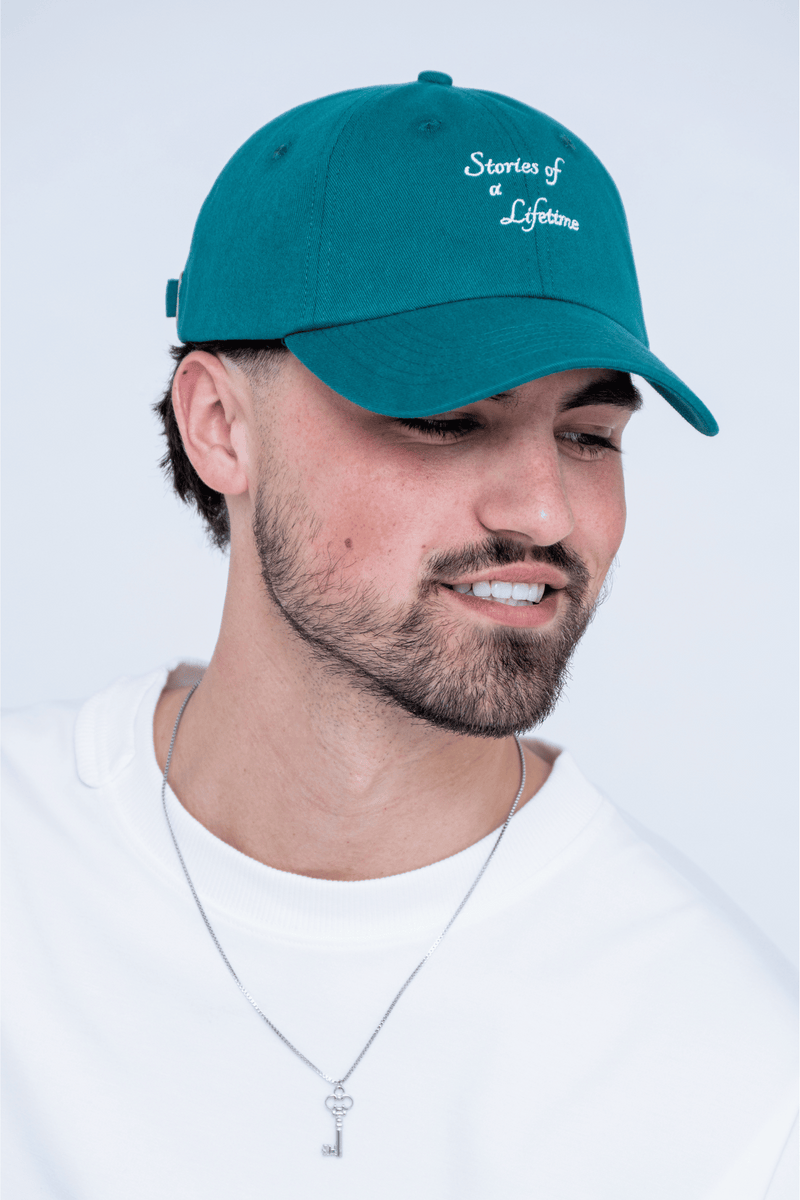 STORIES CAP EMERALD GREEN