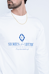 STORIES LONGSLEEVE WHITE