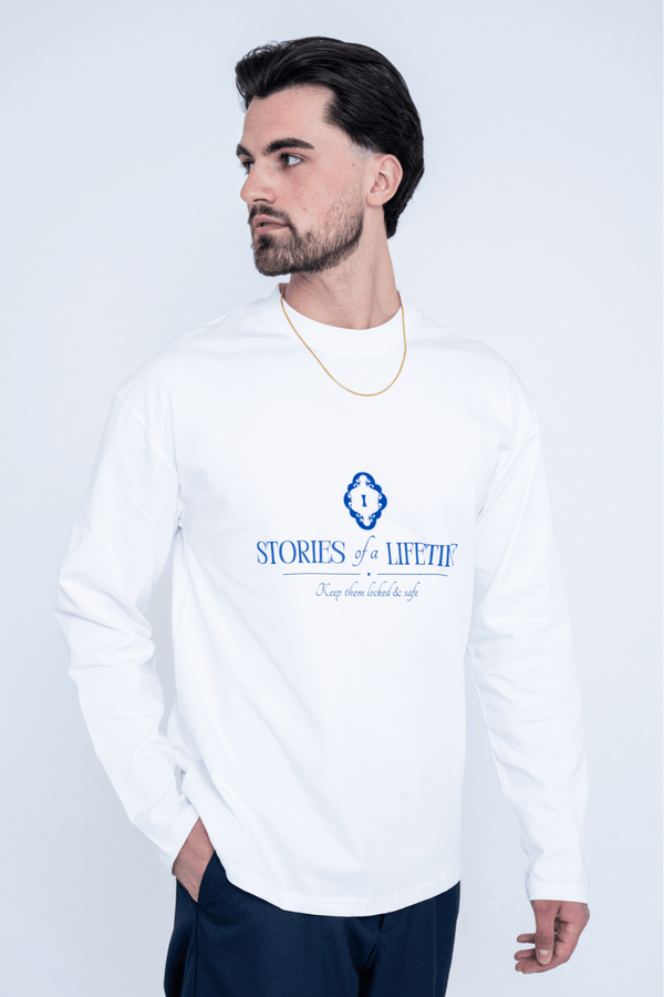STORIES LONGSLEEVE WHITE