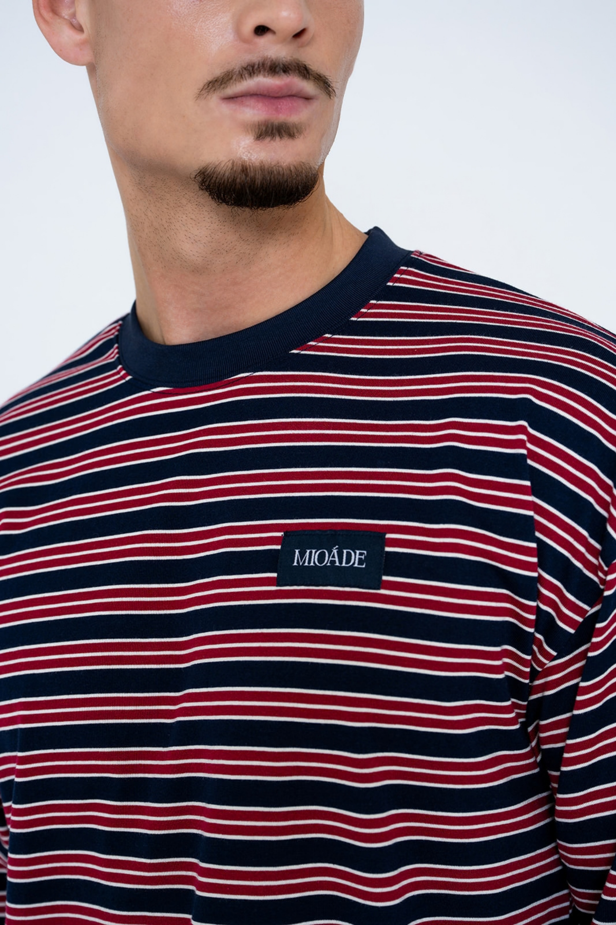 STRIPED LONGSLEEVE BORDEAUX