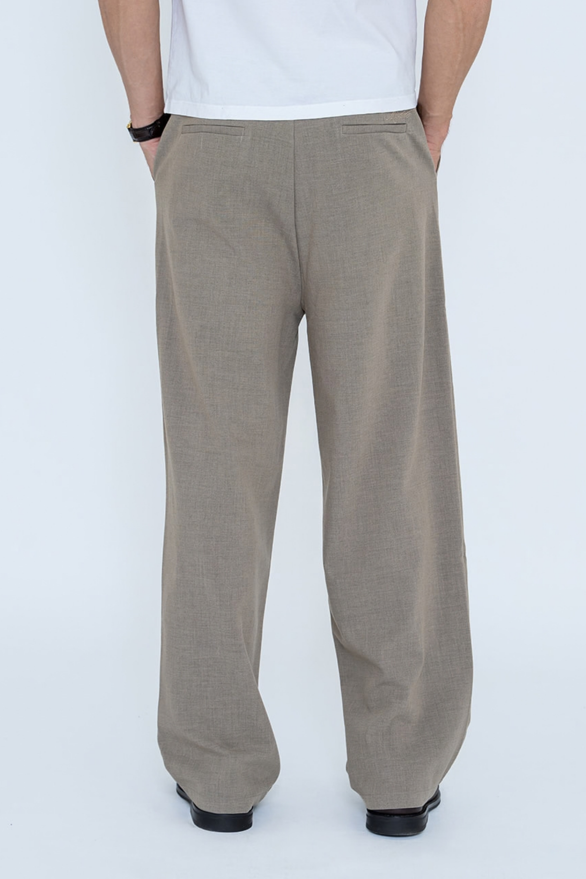 TAILORED PANTALON TAUPE